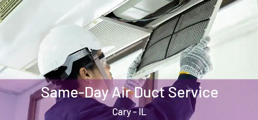 Same-Day Air Duct Service Cary - IL